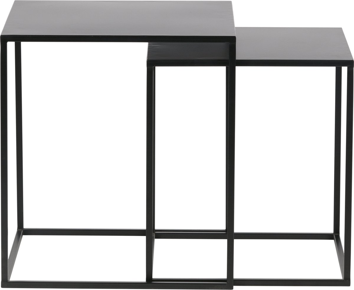Woood Ziva Beistelltische Metall 2er-Set