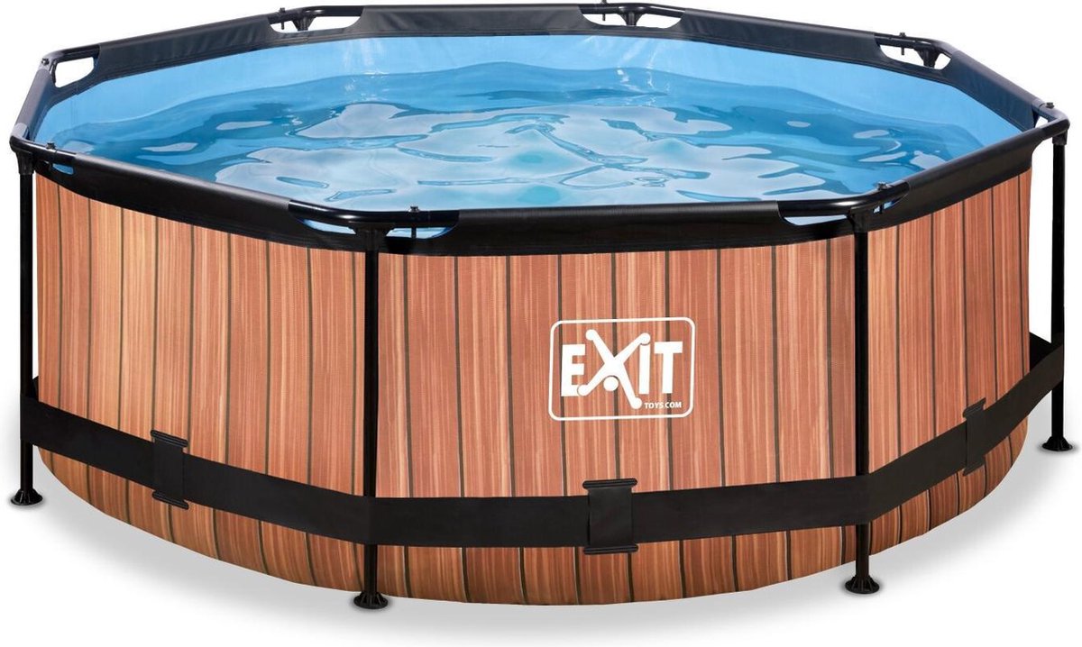 EXIT Rahmen 244x76 cm - 12v Kartuschenfilterpool