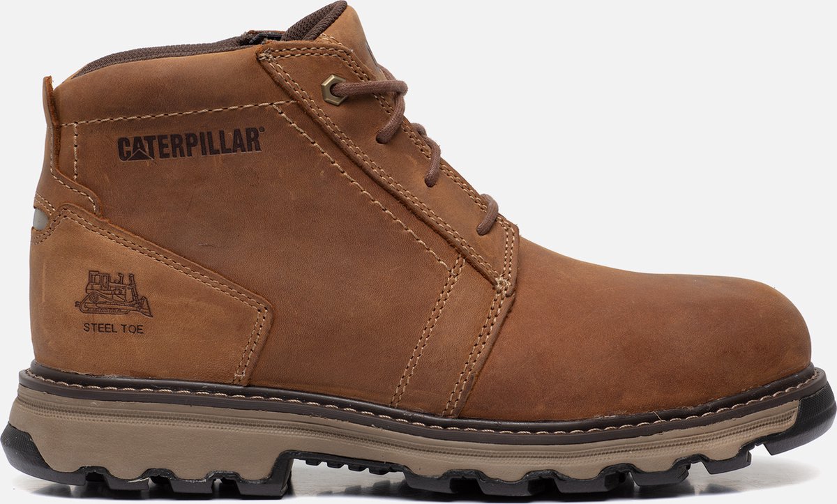 Braune Arbeitsschuhe von Caterpillar Parker