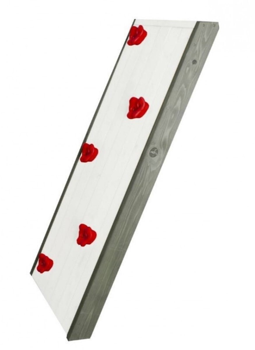 Sonnige Kletterwand