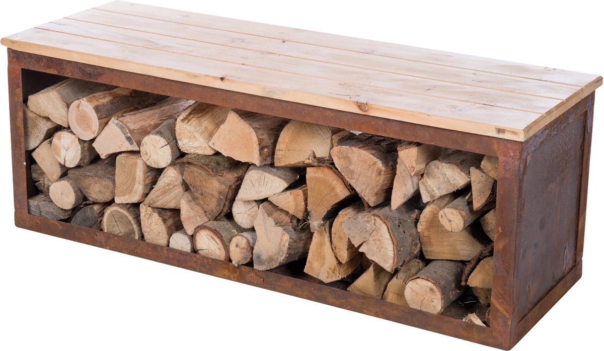 RedFire Tyr Holzlager mit Sitzbank