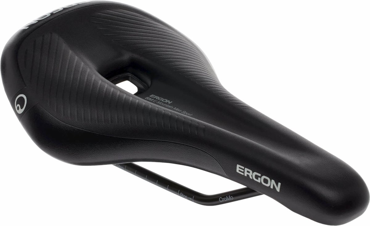 Ergonsattel SM E-Mountain Sport Herren M / L schwarz