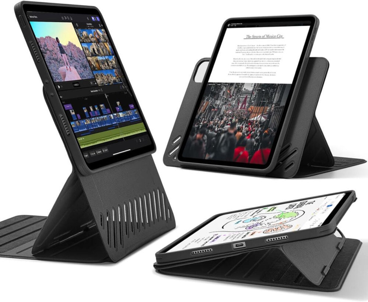 iPad Pro 12.9″ (2022/2021) Shift-Magnethülle - Black