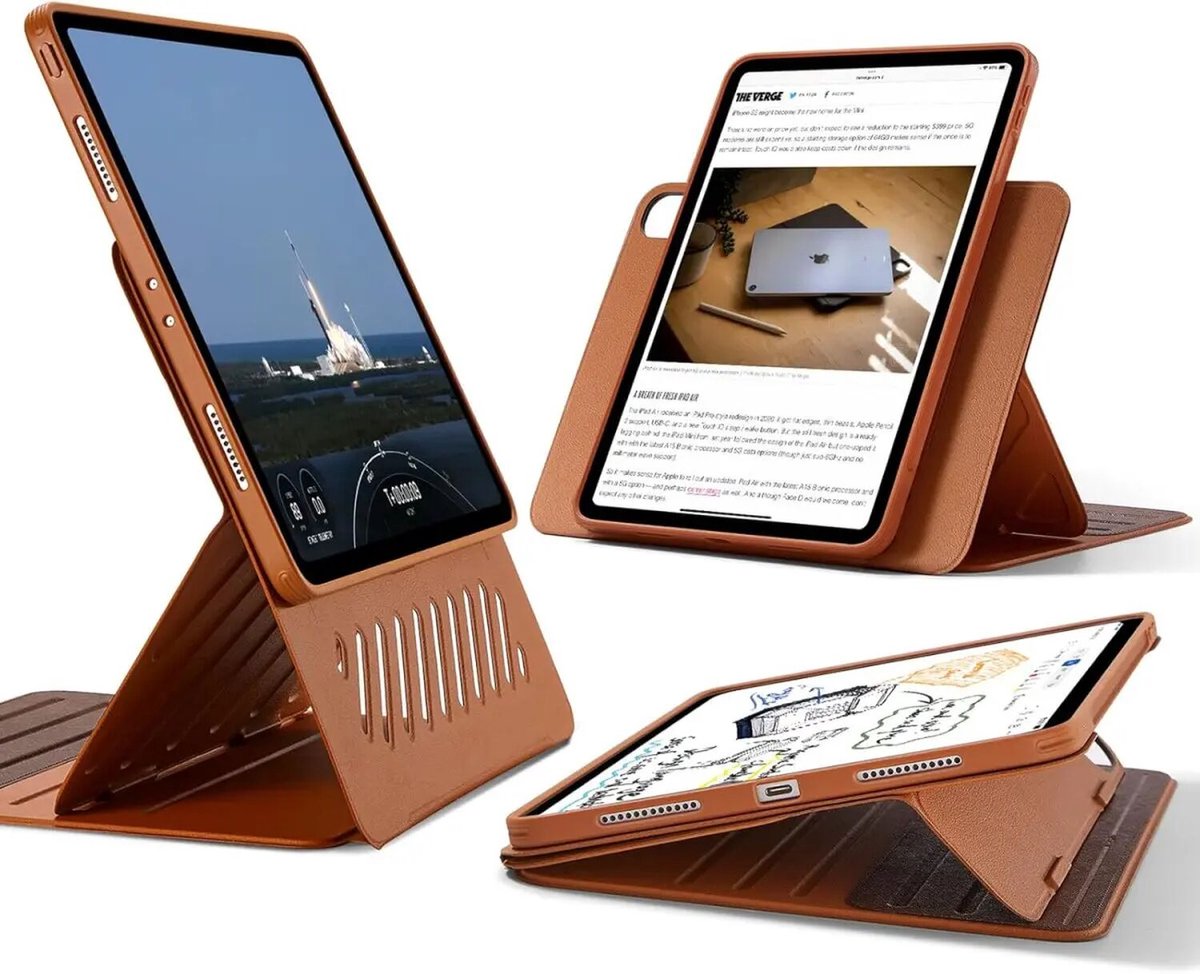 iPad Pro 12.9″ (2022/2021) Shift-Magnethülle - Brown
