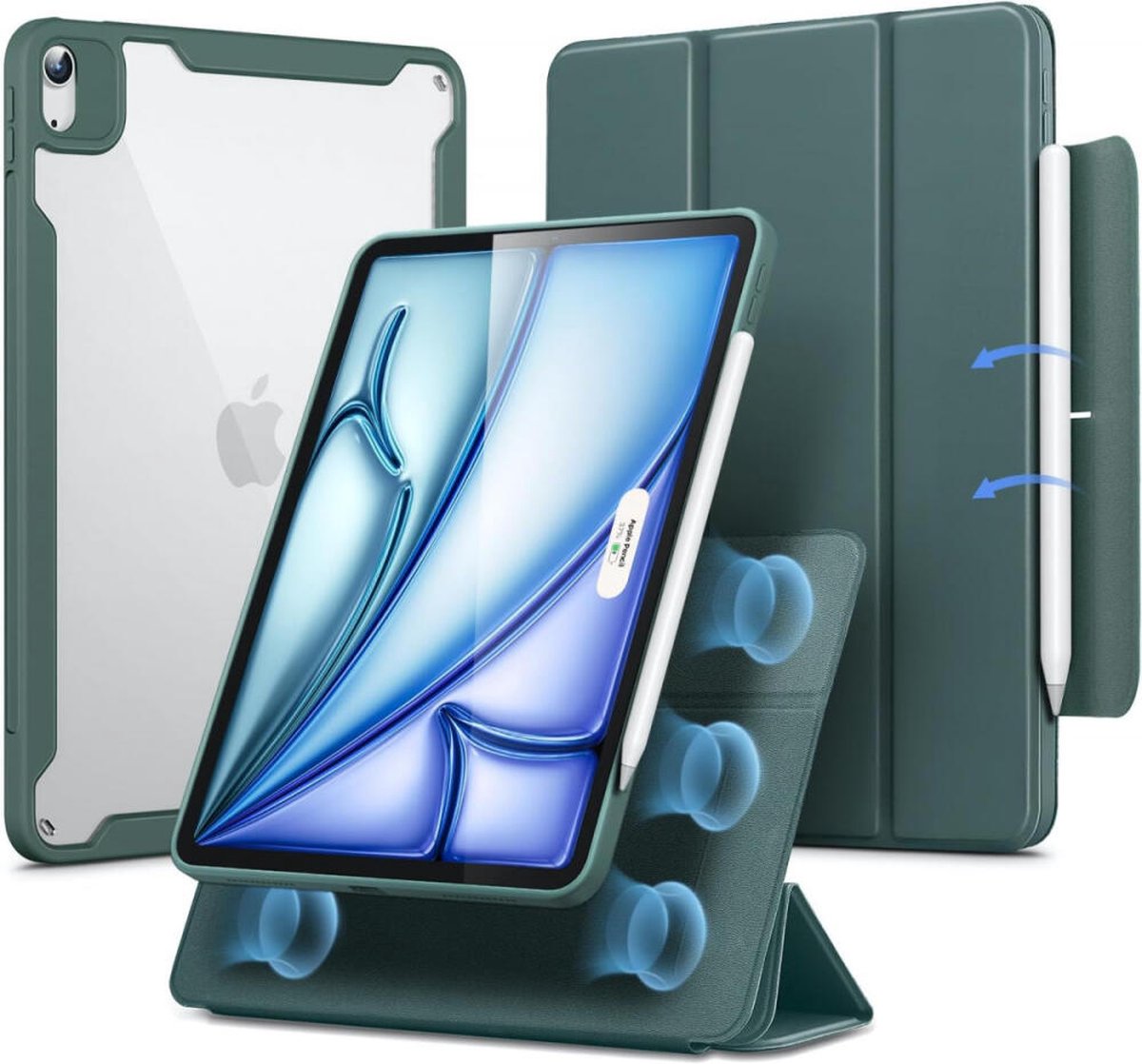 iPad Air 11ʺ (2024) Rebound Transformation Bundle - Forest Green
