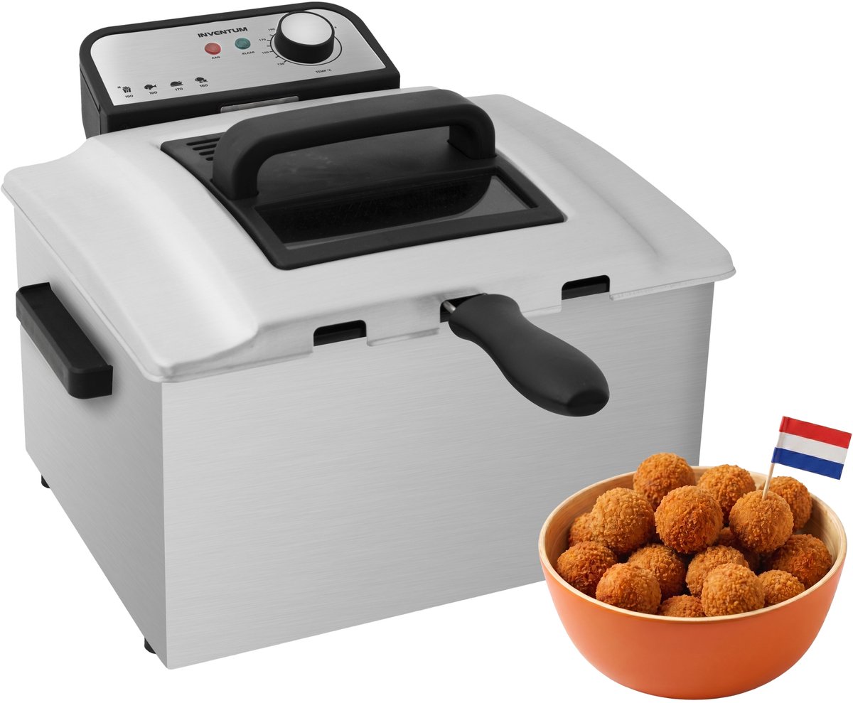 Inventum GF750S Fritteuse mit kalter Zone