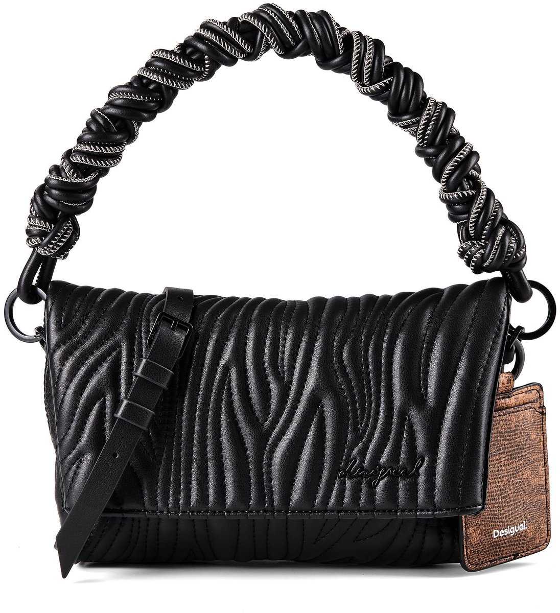 Desigual Damentaschen, Toilettenartikel und Koffer Kleine geprägte Tasche