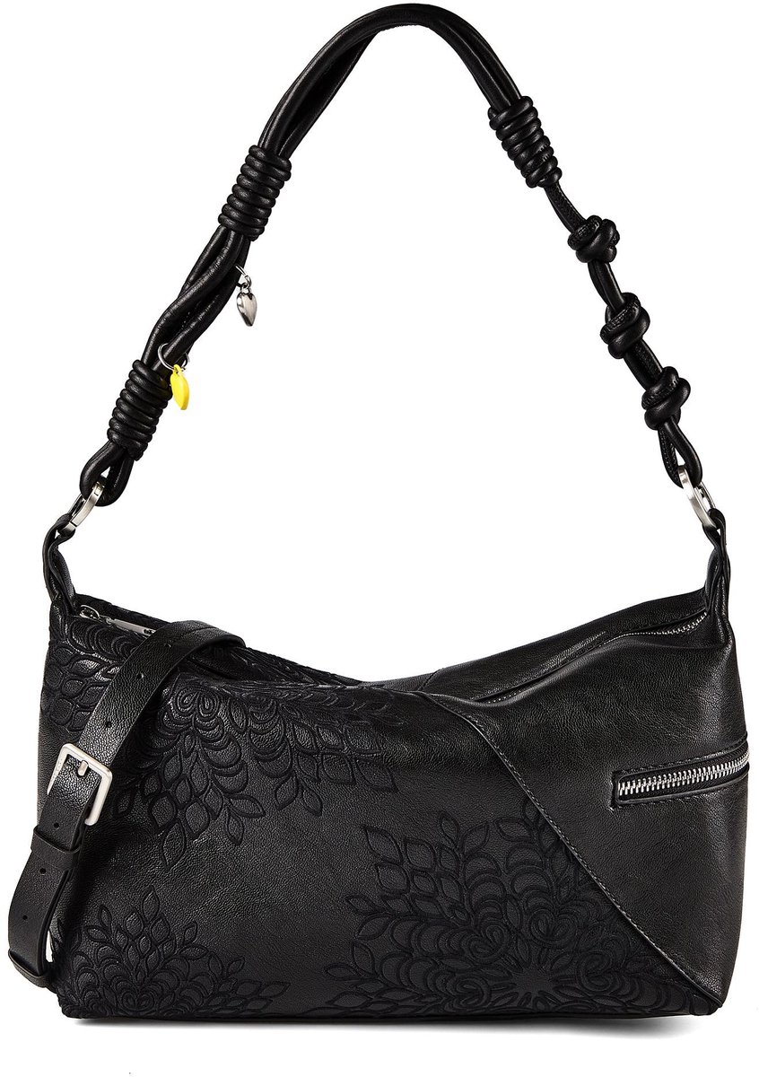 Desigual Damentaschen, Toilettenartikel und Koffer Mittelgroße bestickte Tasche