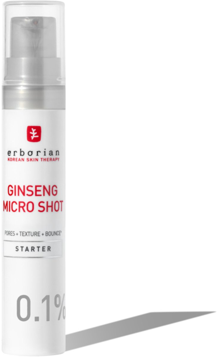 Erborian Damen Gesichtspflege Ginseng Micro Shot Advanced 0,3% Mikroinfundiertes Erneuerungsserum