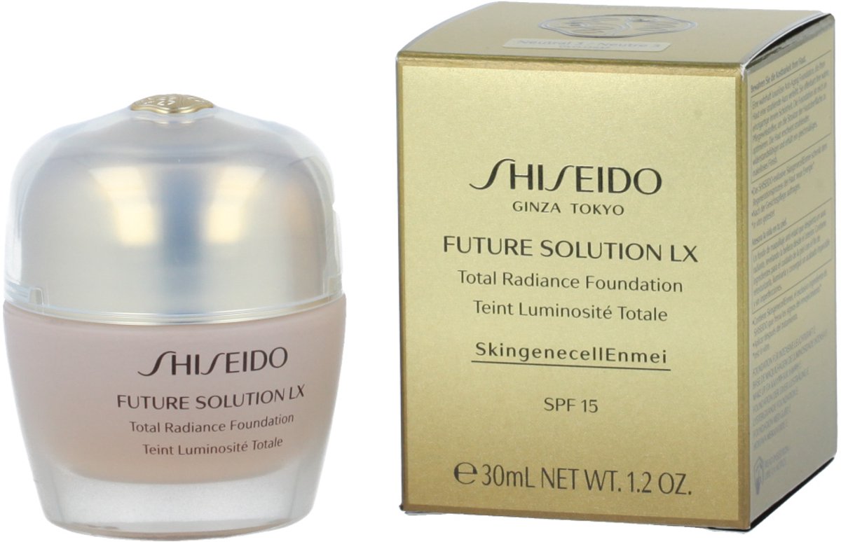 Shiseido Make-up Future Solution LX Total Radiance Foundation NEUTRAL 3