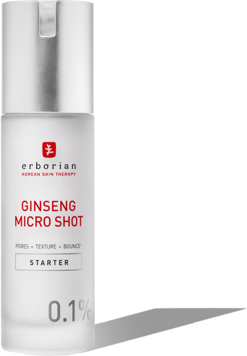 Erborian Damen Gesichtspflege Ginseng Micro Shot Starter Mikroinfundiertes Erneuerungsserum