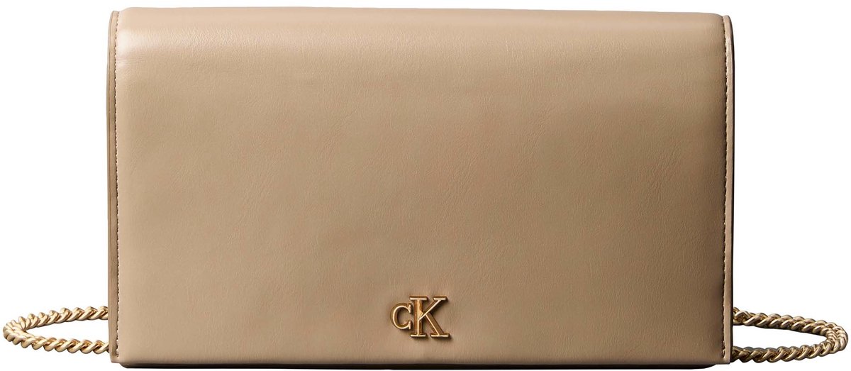 Calvin Klein Jeans Damentaschen, Toilettenartikel und Koffer Monogrammierte Kettenbrieftasche