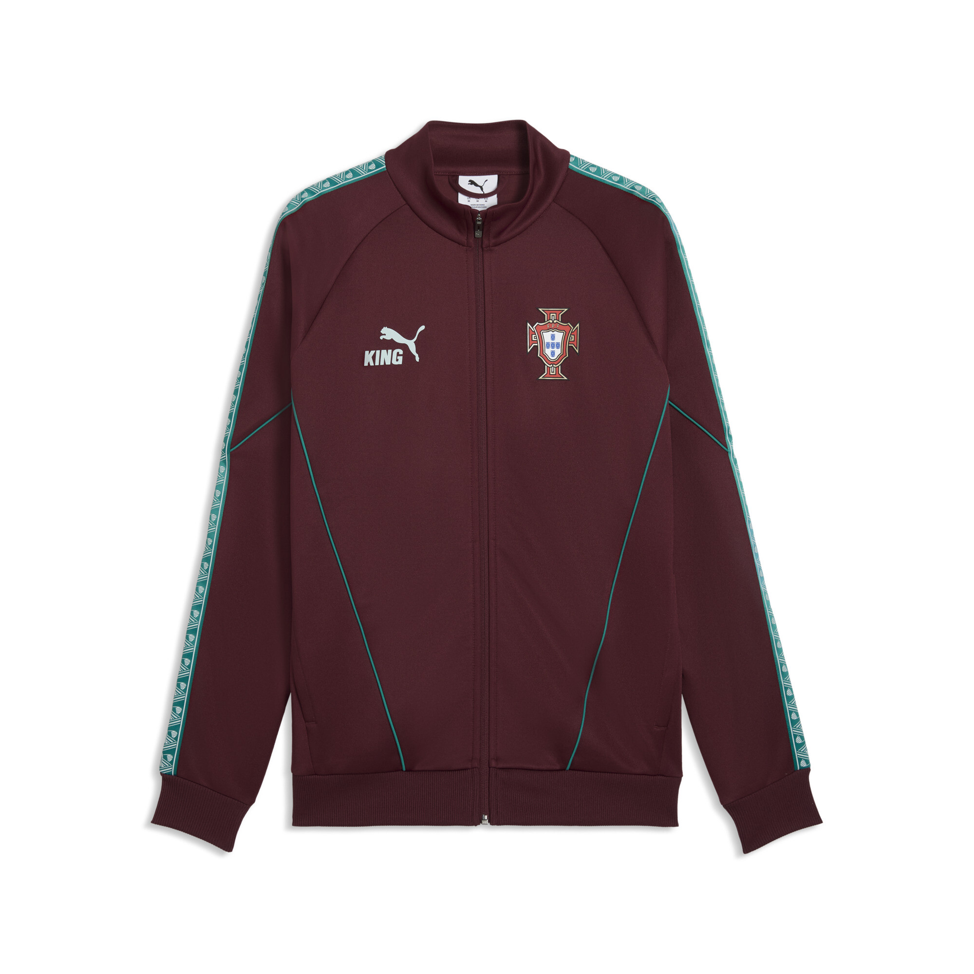 PUMA Portugal KING Anthem Jacke Herren, Accessoires, Rot, XXS