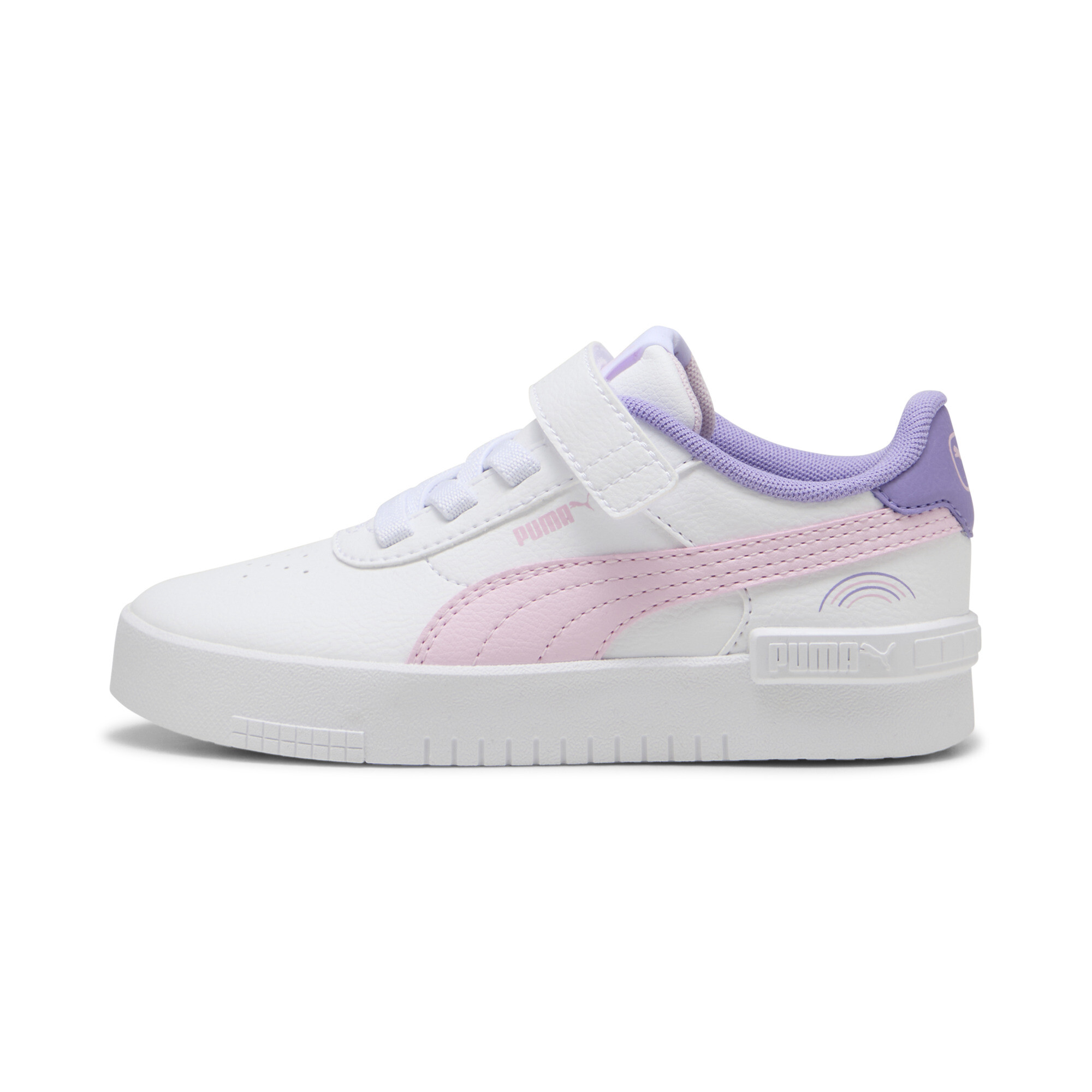 PUMA Jola Colorful Rainbow Sneakers Kinder, Schuhe, Weiß, 35