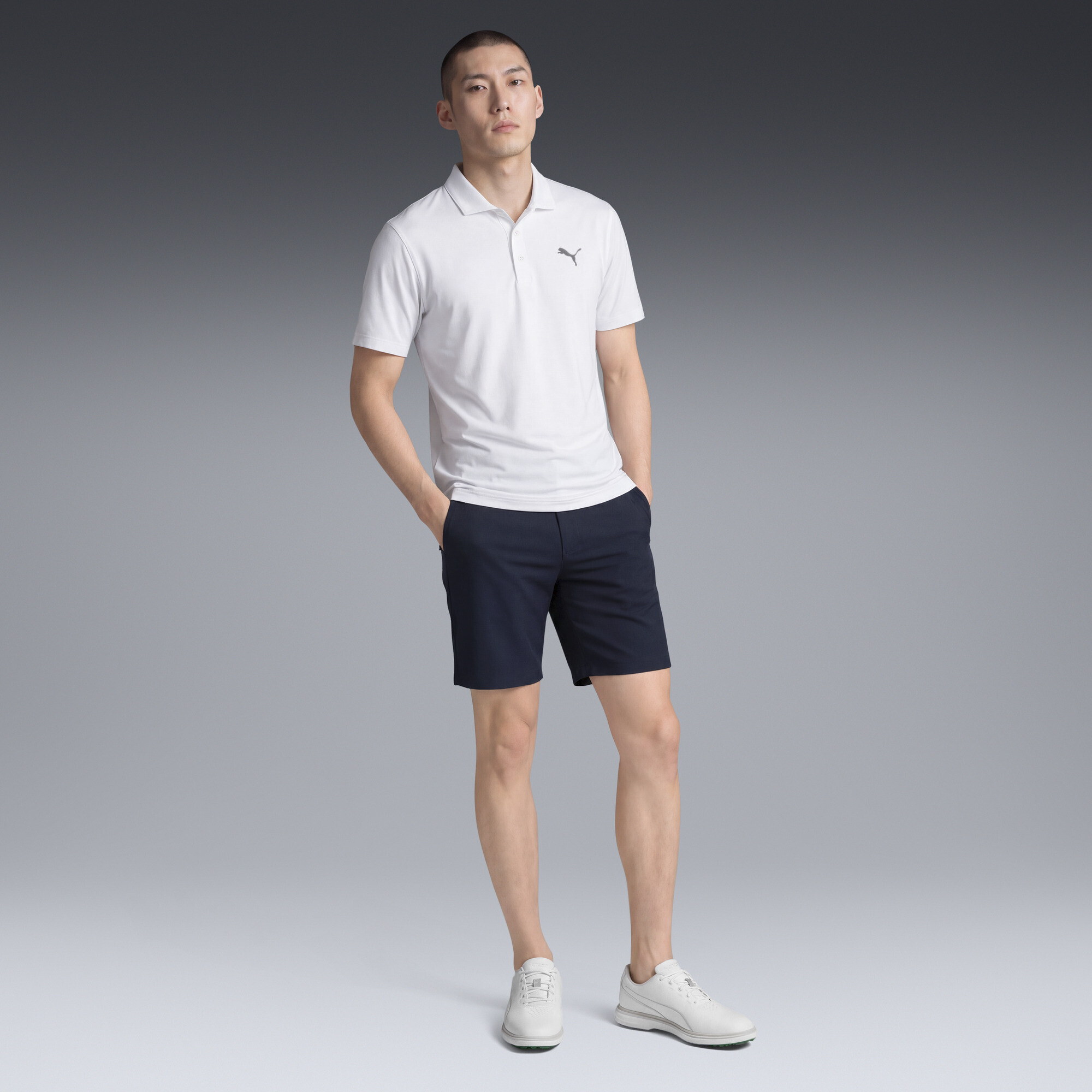 PUMA 101 8" Golfshorts Herren, Accessoires, Blau, 44