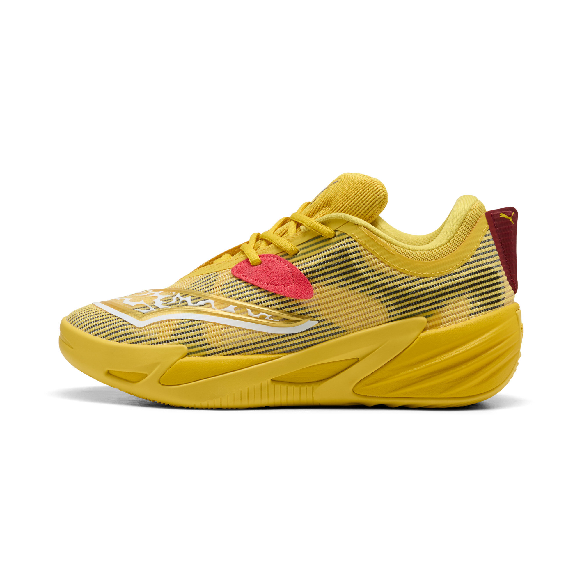PUMA x POKÉMON All-Pro NITRO™ 2 Pikachu Basketball Schuhe Unisex, Schuhe, Gelb, 37.5