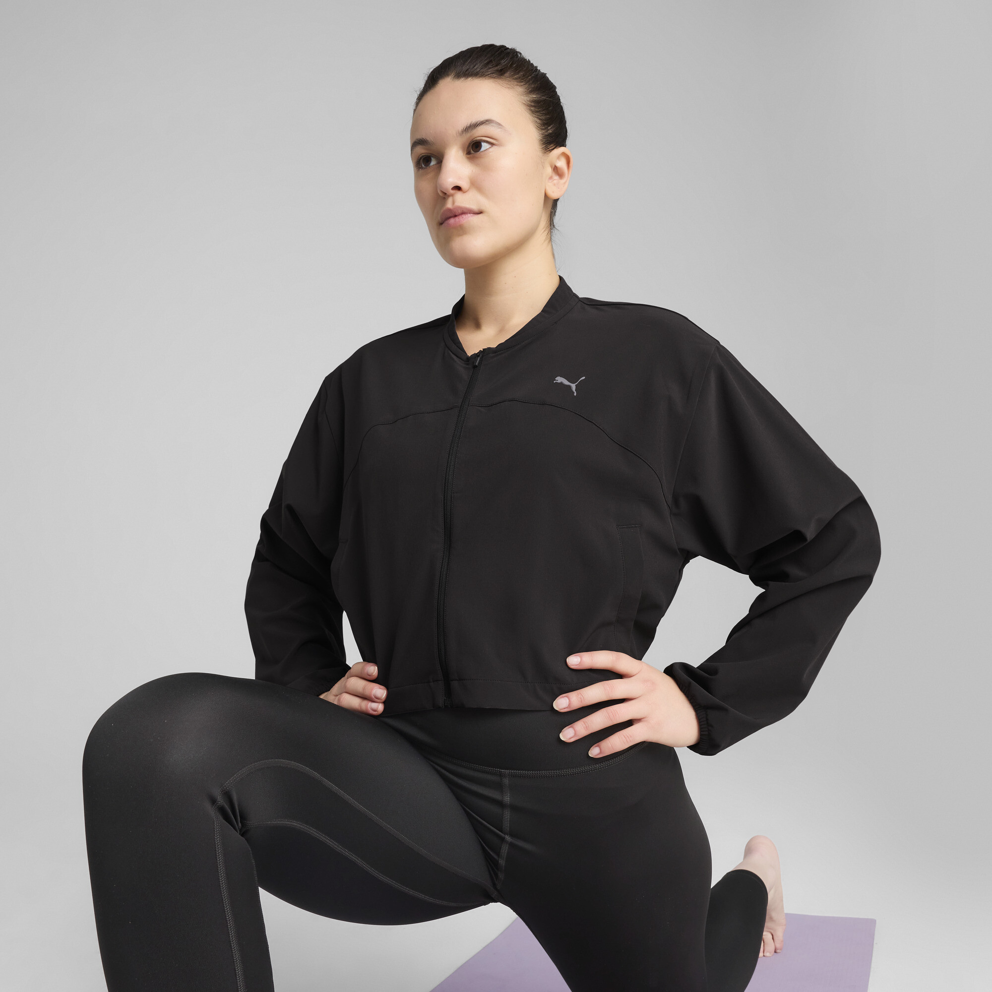 PUMA MOVE FASHION Jacke Damen, Kleidung, Schwarz, XL