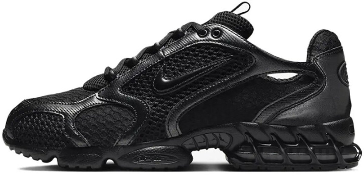 Nike Air Zoom Spiridon Cage 2 Triple Black Sneaker casual HM8497-010 44.5 schwarz
