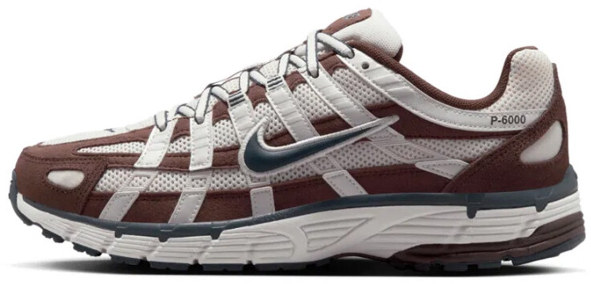 Nike P 6000 Phantom Barockbraun Metallic Summit White Armory Navy Damen-Sneaker HV8972-001 40