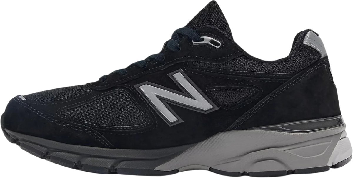 New Balance Herren 990v4 Made in USA Schwarz Silber 2023 Herren Sneaker Grau U990BL4 39.5