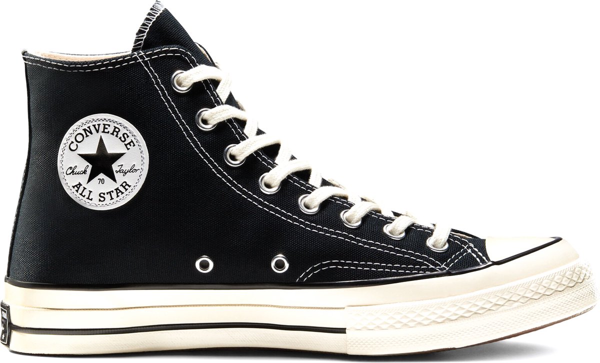 Converse Chuck 70 Vintage Canvas High Schwarz Unisex Sneaker 162050C 45