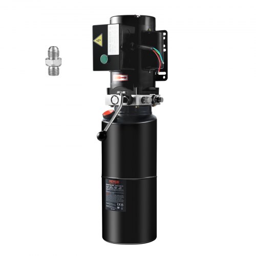 VEVOR Hydraulpump 10 Quarts enkelverkande tippvagnspump Power Unit AC 220V