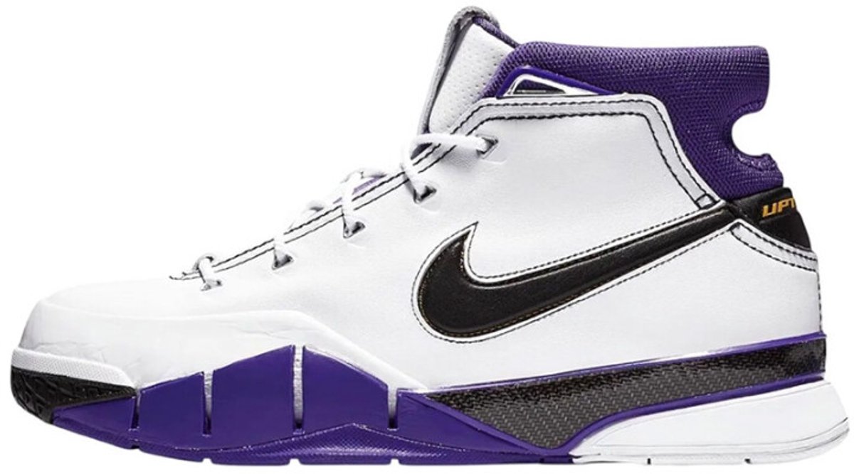 Nike Zoom Kobe 1 Protro 81 Punkte 2026 Herren Sneaker Weiß Schwarz Court-Lila IM0542-100 42