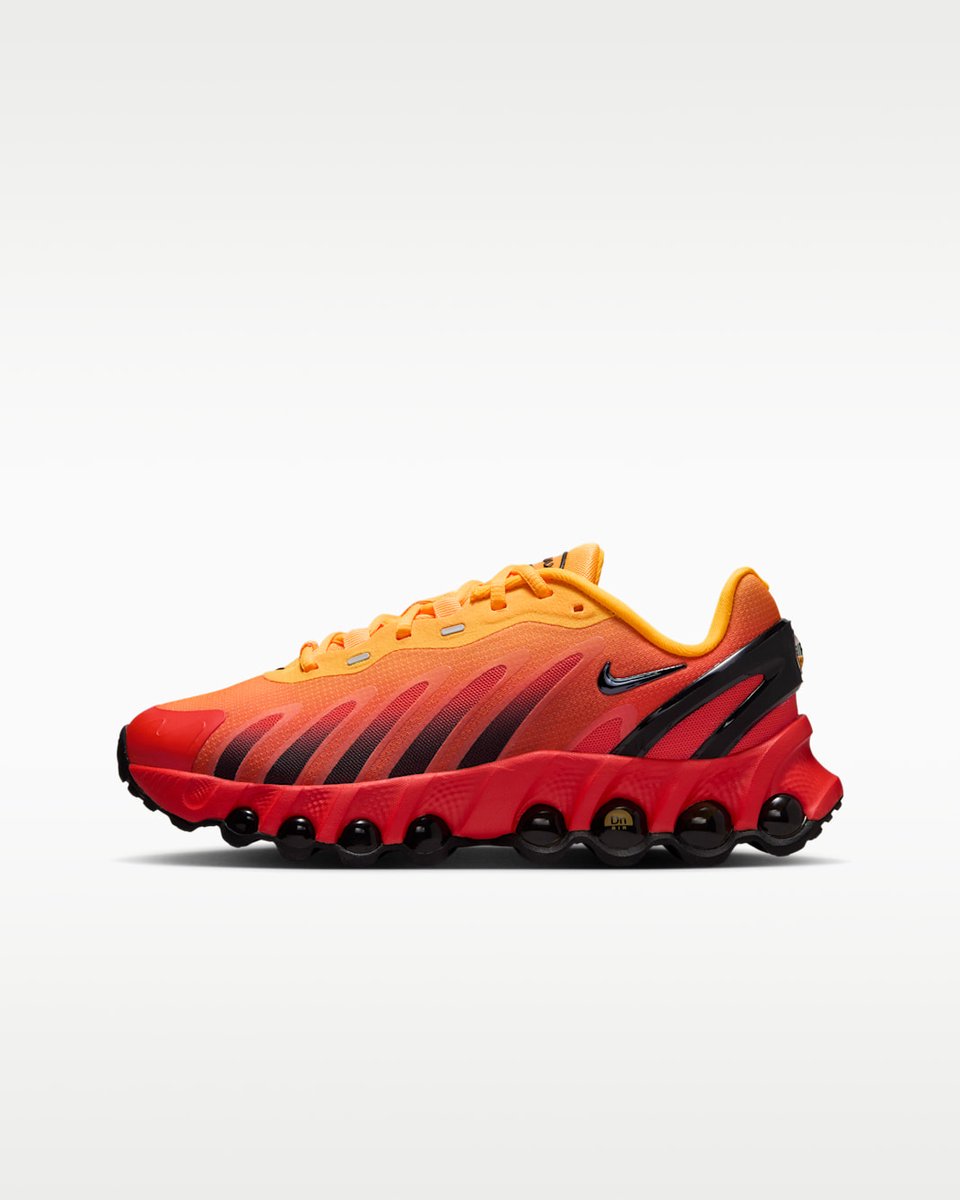 Nike Air Max DN8 GS Laser Orange Kinder-Sneaker Team-Orange Schwarz HF7310-800 36.5