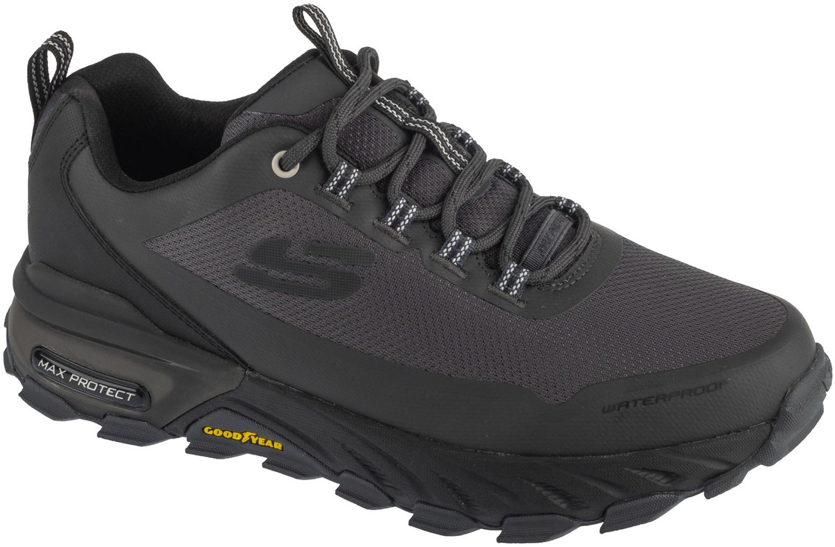 Skechers Max Protect-Fast Track, Herren graue Sneaker 43 grau