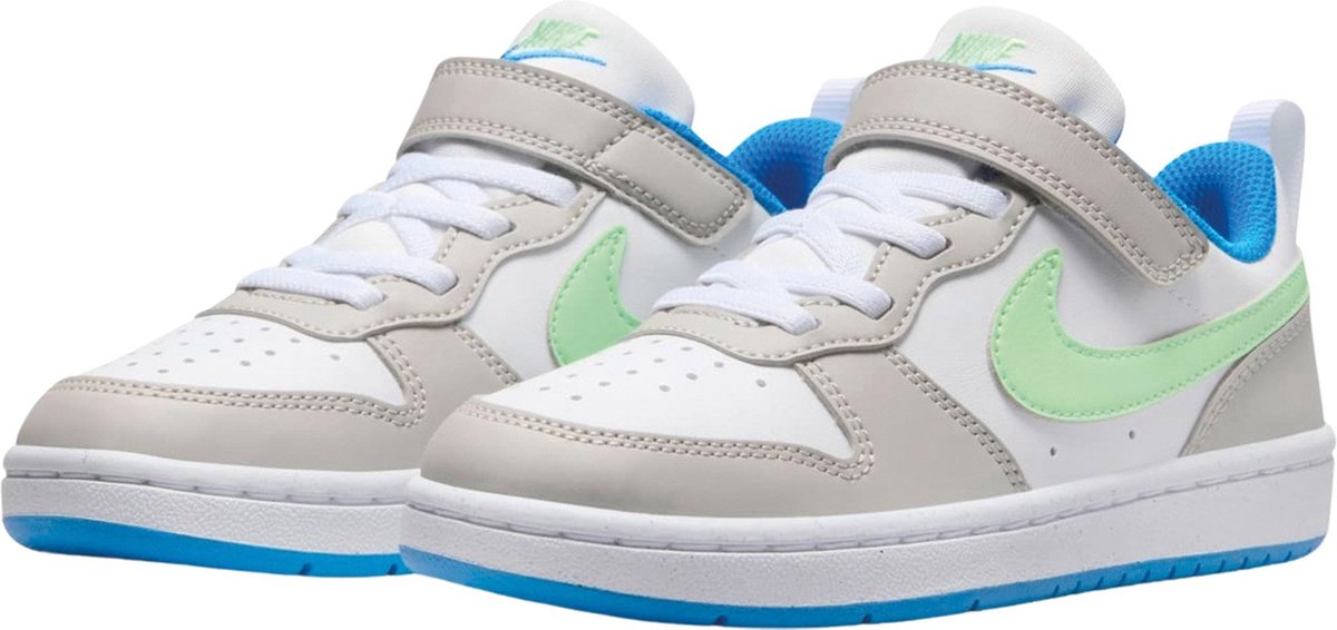 Nike Court Borough Low Recraft PS Light Iron Vapor Green Kinder-Sneaker Grau Light-Iron-Ore Weiß DV5457-005 35