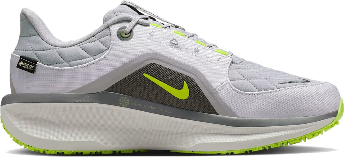 Nike Air Winflo 11 GORE-TEX Light Smoke Grey Cyber Herren Sneaker FQ1358-005 42.5