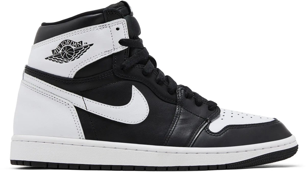 Air Jordan 1 Retro High OG Schwarz Weiß 2.0 Herren Sneaker DZ5485-010 44