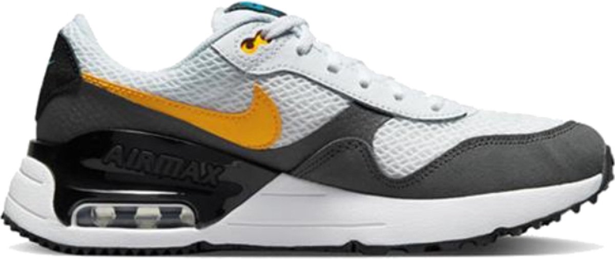 Nike Air Max SYSTM PS Grau Laserorange Kinder Sneaker Weiß Eisengrau DQ0285-104 35