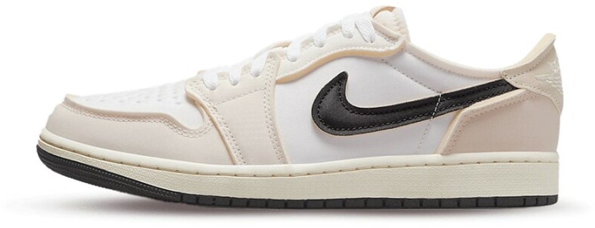 Air Jordan 1 Retro Low OG EX Coconut Milk Herren Sneaker Cremeweiß Schwarz DV0982-100 41