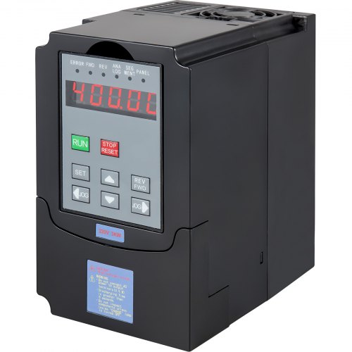 VEVOR 3,0 kW 220 V VFD variabel frekvensomriktare för spindelmotorns varvtalsreglering (3,0 kW 220 V)