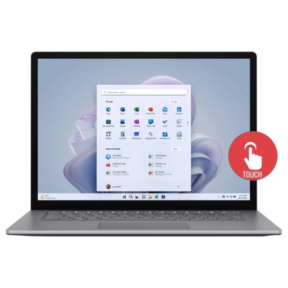 Microsoft Surface Laptop 5 - Intel Core i5-12. Generation - 13 Zoll - Touch - 8GB RAM - 256GB SSD - Windows 11 Home