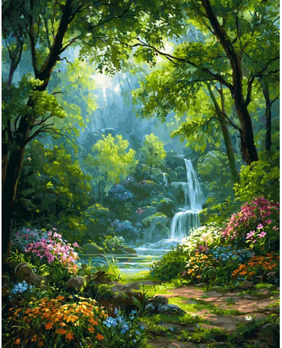 Diamond painting Gemütlicher Platz