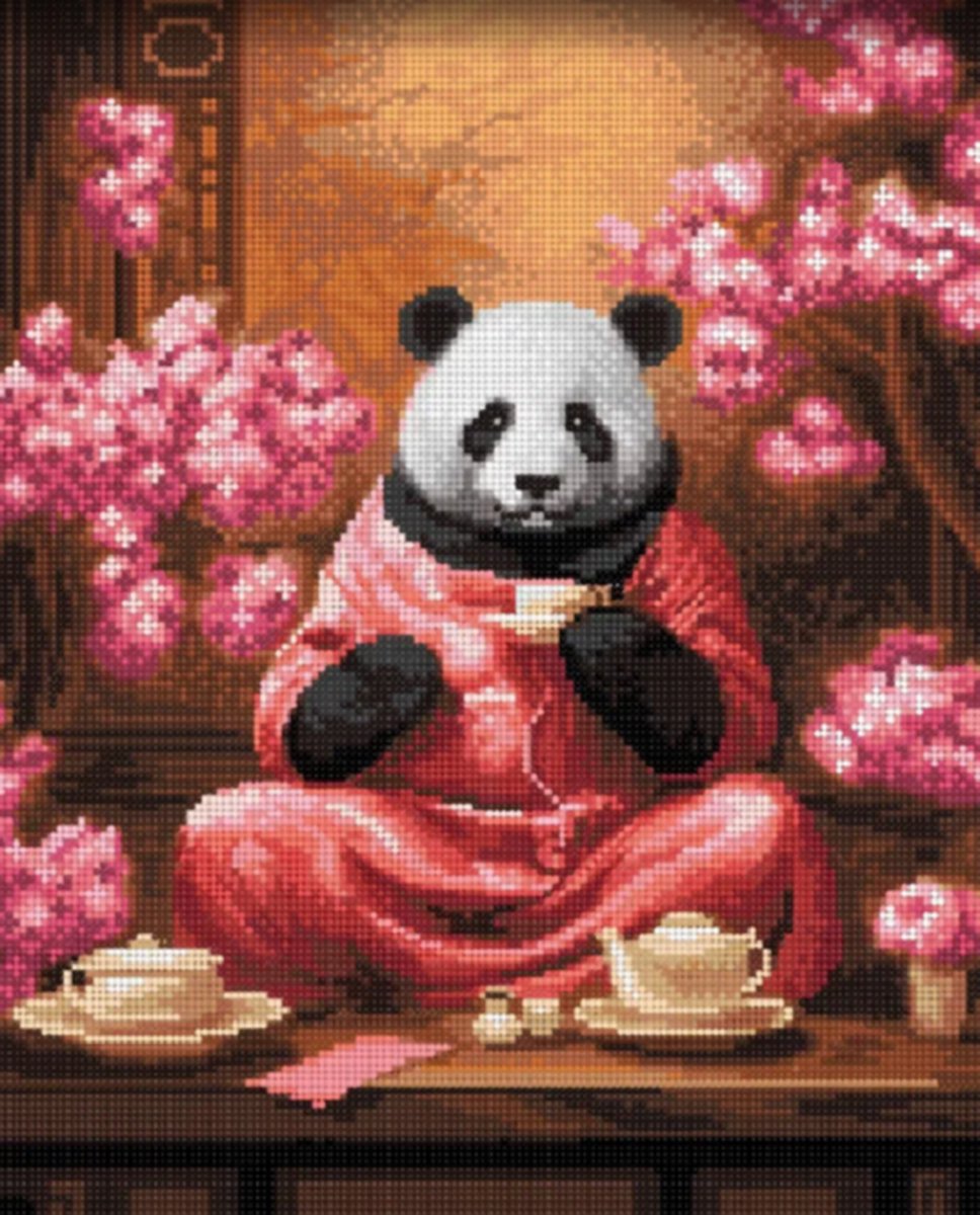 Diamond painting Teeparty
