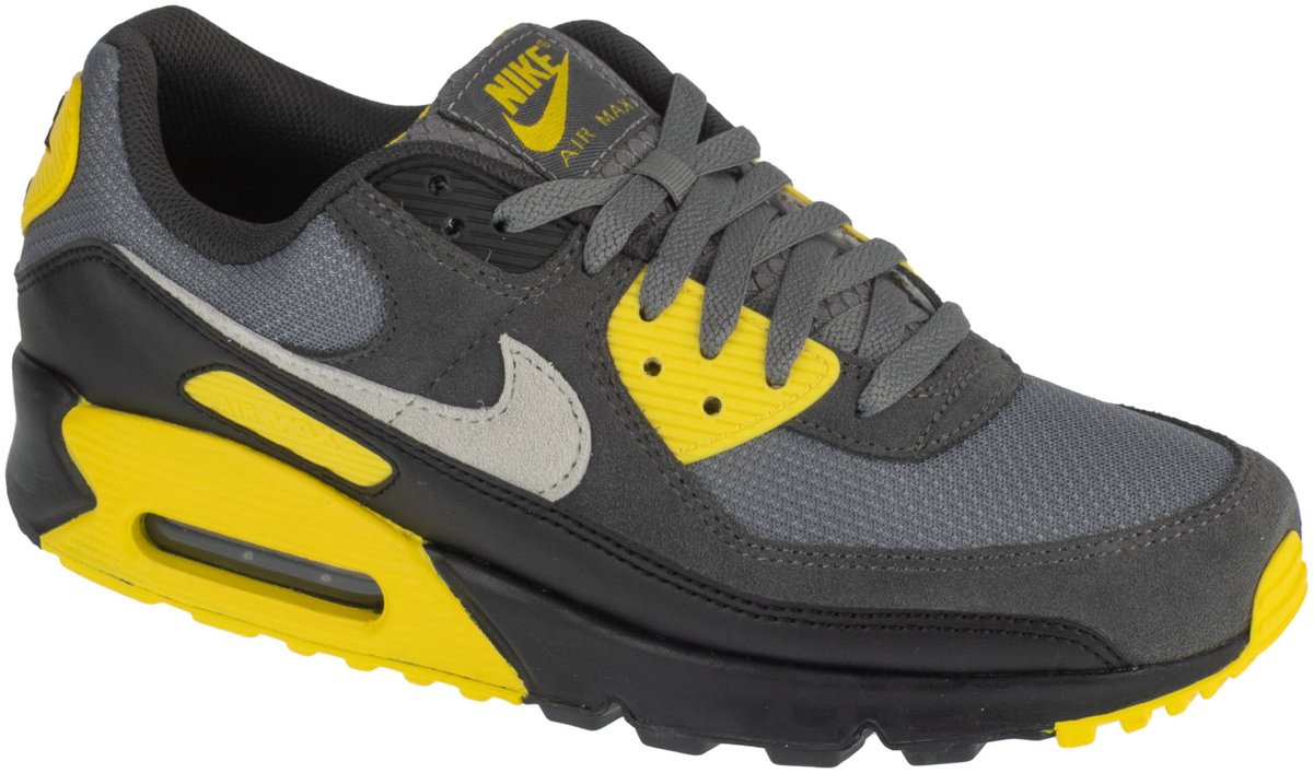 Nike Air Max 90, Herren graue Sneaker 42 grau