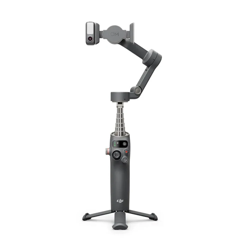 DJI Osmo Mobile 7P Telefonstabilisator mit intelligentem Tracking-Modul,3-Achsen integrierter Verlängerungsstange und St