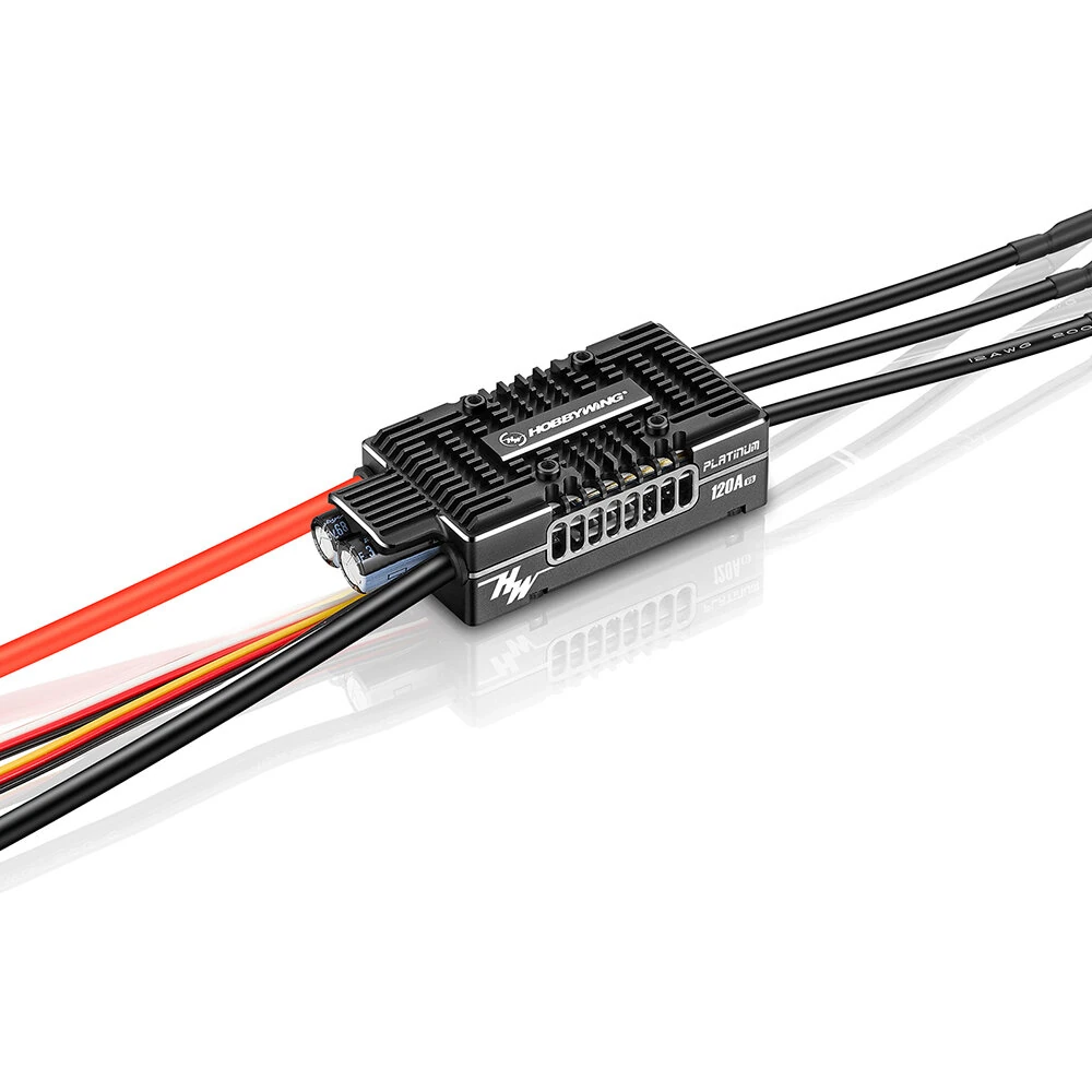 Hobbywing Platin 120A V5 VBar Telemetry Ready Brushless ESC für Hubschrauber