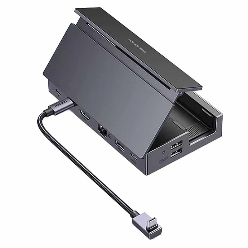 UGREEN CM800 9-in-1 USB-C-Dockingstation mit USB2.0 4K60Hz RJ45 1000M PD100W USB-C 10Gbps USB-A 10Gbps SD- und TF-Karten