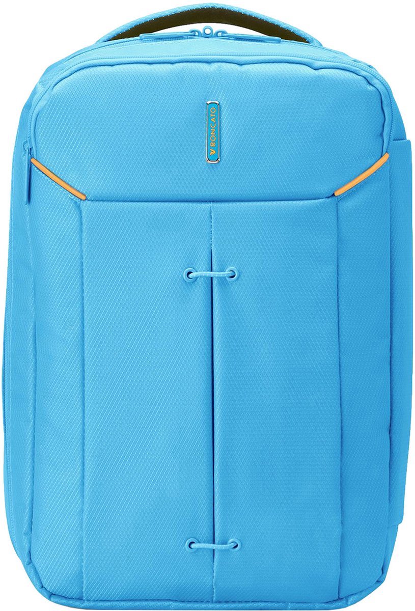 Roncato Ironik 2.0 Ryanair Reiserucksack 40x25x15/20 Cm Erweiterbar - Hellblau