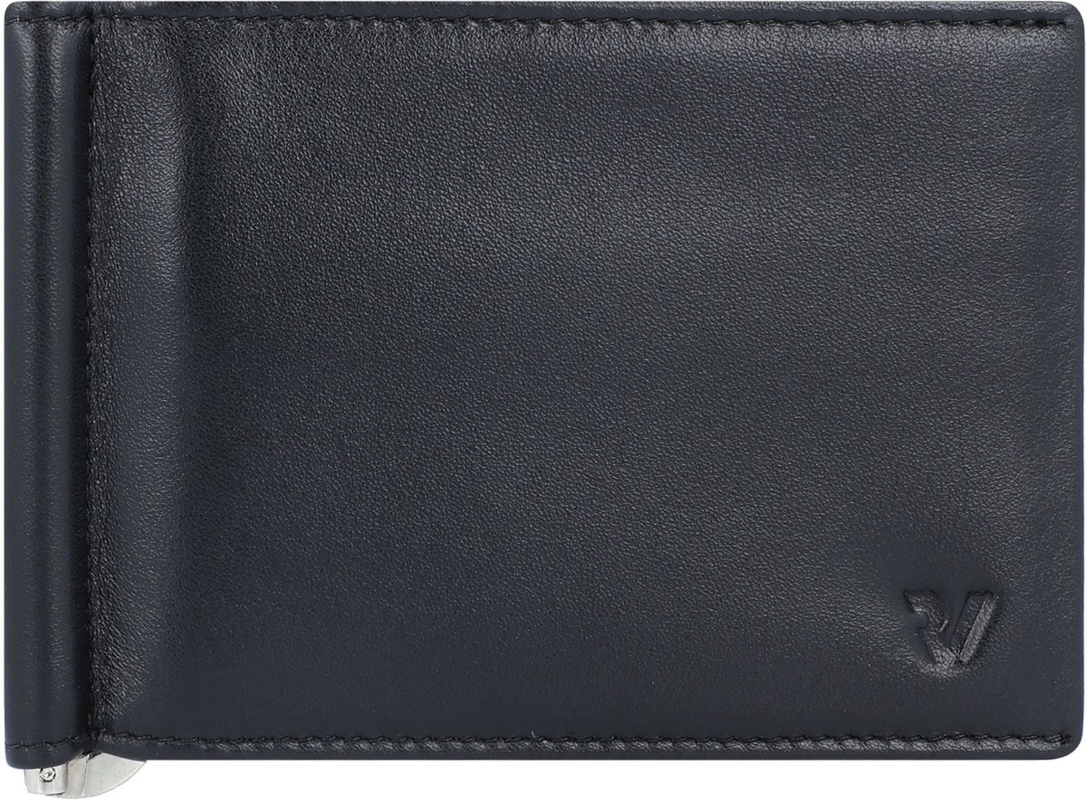 Roncato Pascal Herren Geldbörse 12x8.5x1 Cm - Schwarz