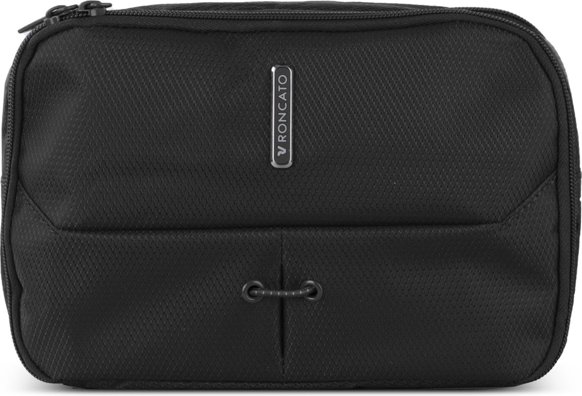 Roncato Ironik 2.0 Kulturbeutel 25x16x9 Cm - Schwarz