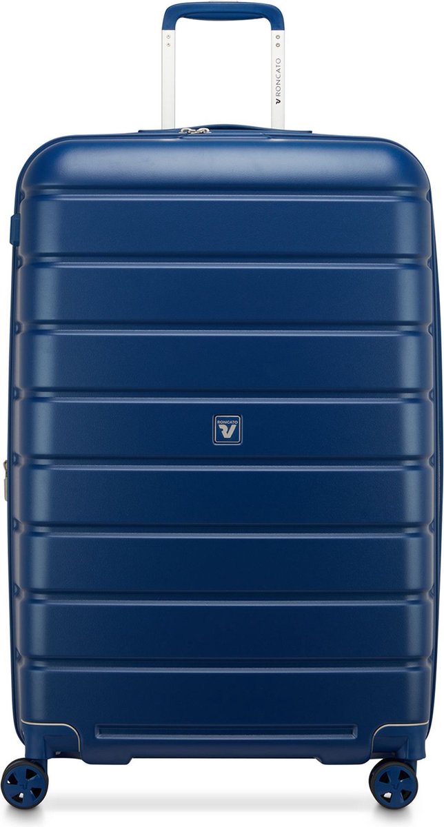 Roncato Relife Großer Koffer 78 Cm Erweiterbar - Nachtblau