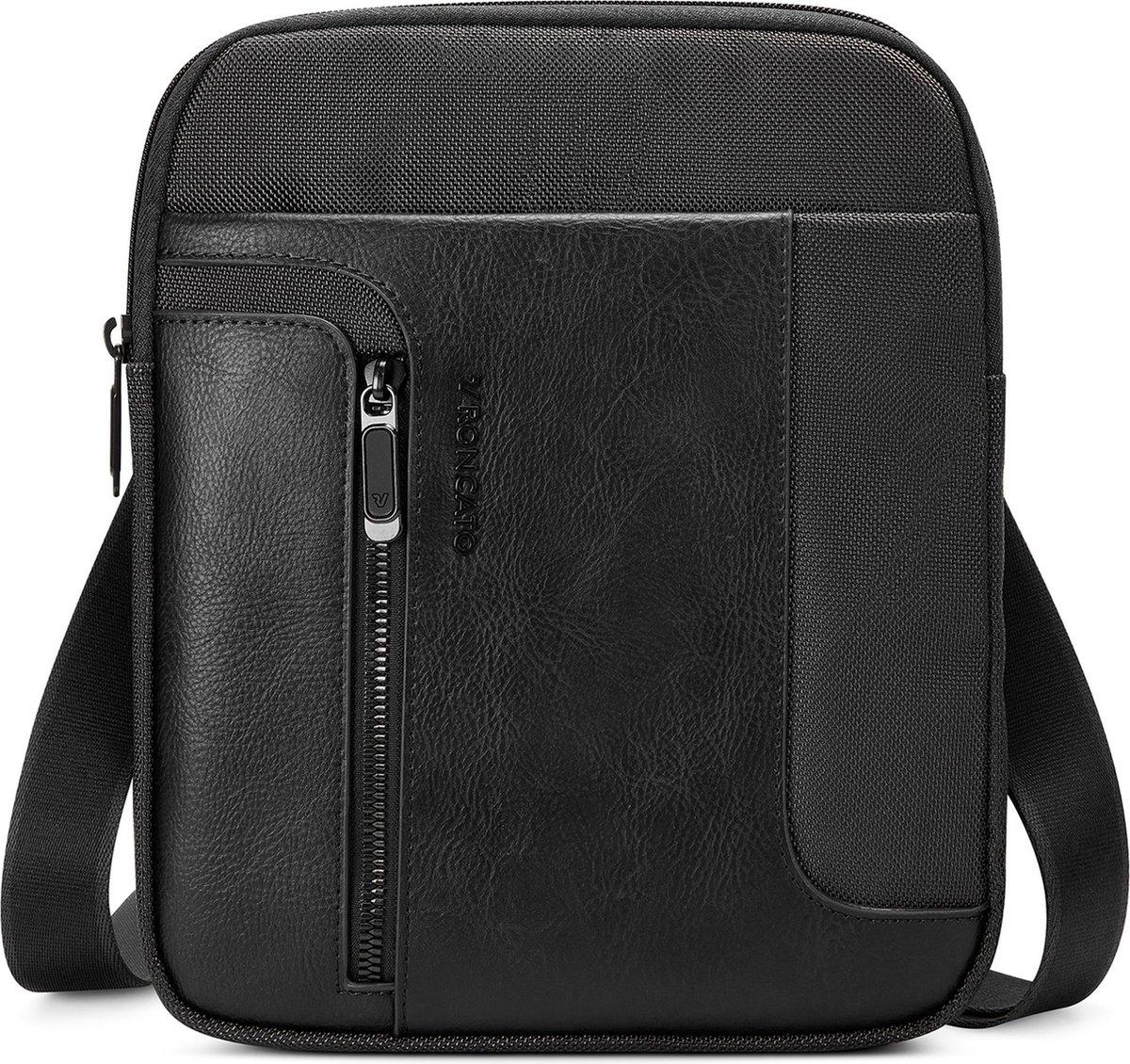 Roncato Panama 4.0 Herrentasche 26x21x2 Cm - Schwarz