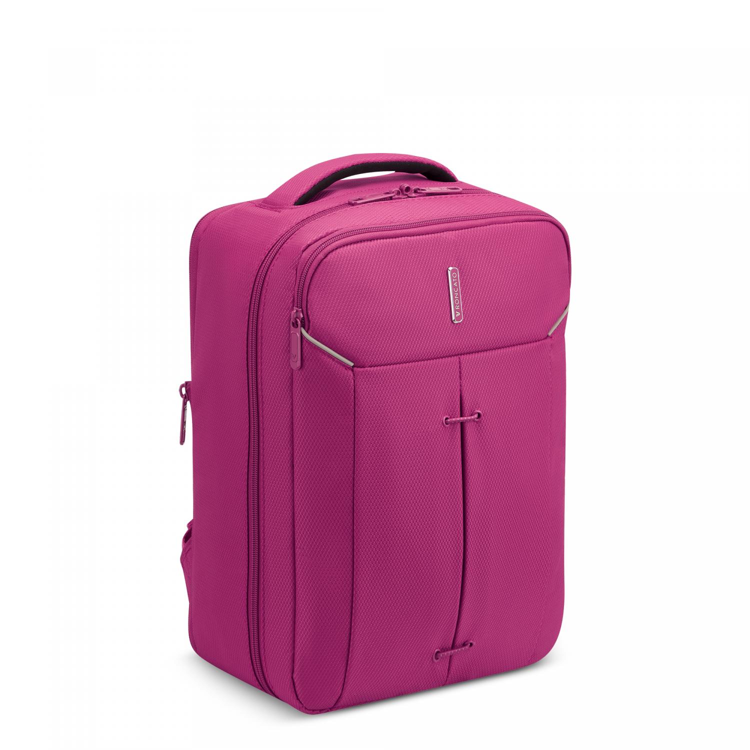 Roncato Ironik 2.0 Ryanair Reiserucksack 40x25x15/20 Cm Erweiterbar - Magenta