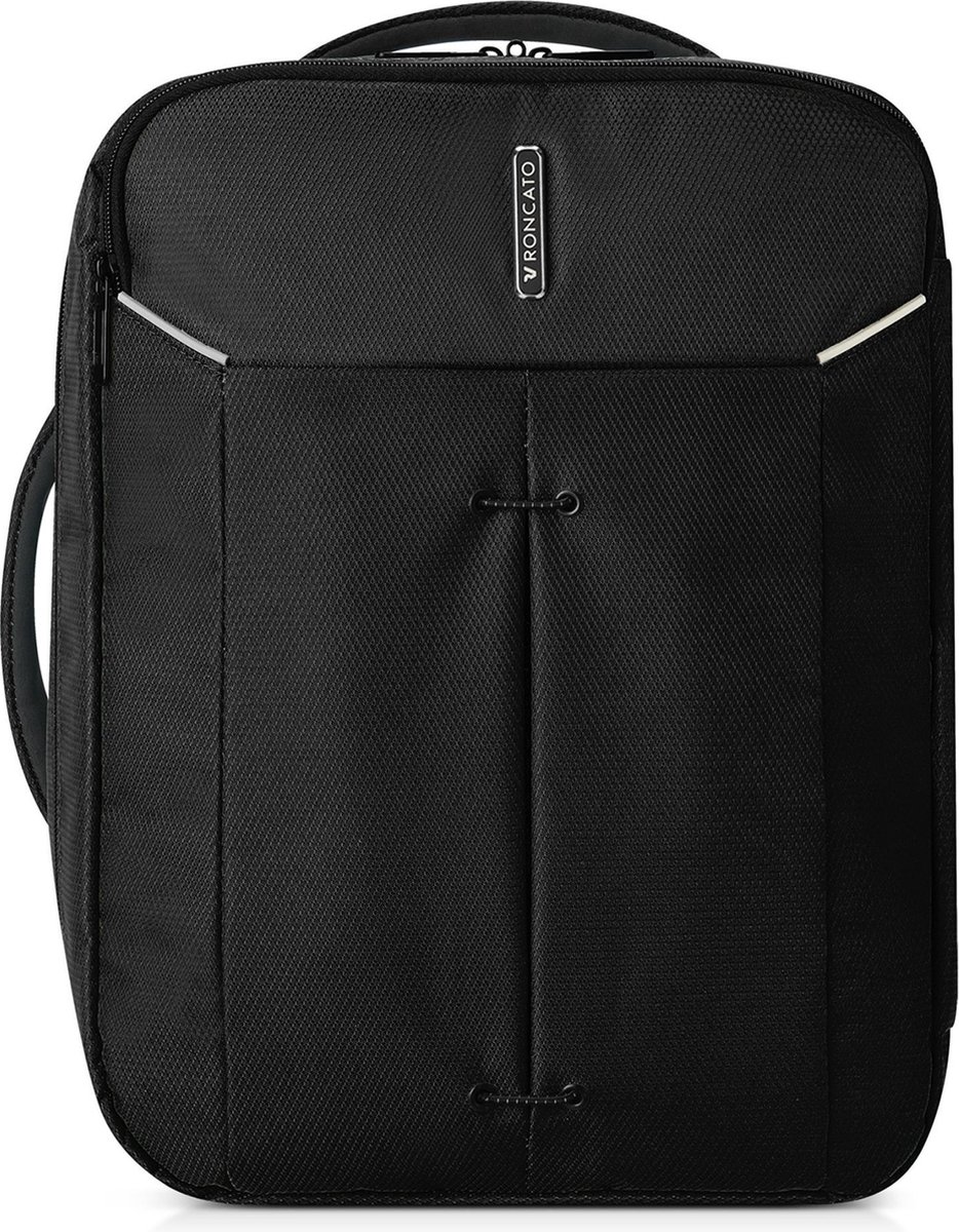 Roncato Ironik 2.0 Vueling Reiserucksack Mit 15,6 Laptopfach - 40x20x30 Cm - Schwarz