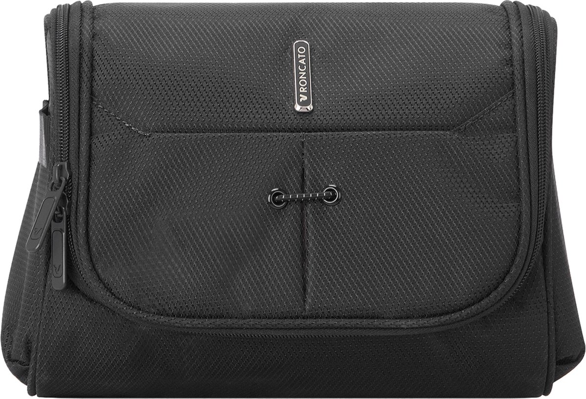 Roncato Ironik 2.0 Kulturbeutel 25x19x15 Cm - Schwarz